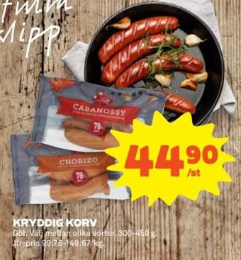 Coop KRYDDIG KORV erbjuda