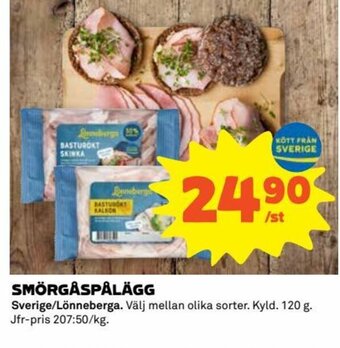 Coop SMÖRGÅSPÅLÄGG erbjuda