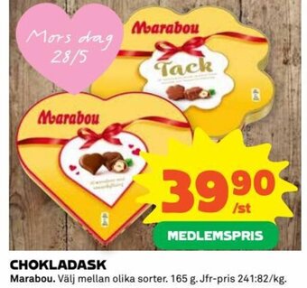 Coop CHOKLADASK erbjuda