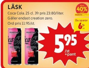 ICA Kvantum LÄSK erbjuda