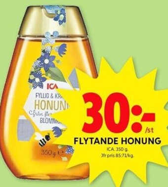 ICA Kvantum FLYTANDE HONUNG erbjuda