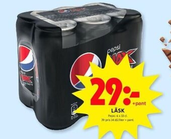 ICA Kvantum LÄSK erbjuda