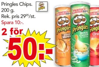 Bo Ohlsson Pringles Chips. 200 g. erbjuda