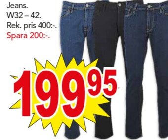 Bo Ohlsson Jeans. W32-42. erbjuda