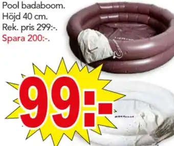 Bo Ohlsson Pool badaboom. Höjd 40 cm. erbjuda