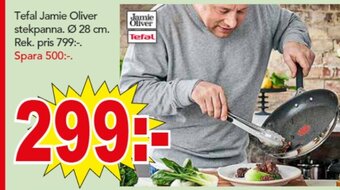 Bo Ohlsson Tefal Jamie Oliver stekpanna. Ø 28 cm. erbjuda
