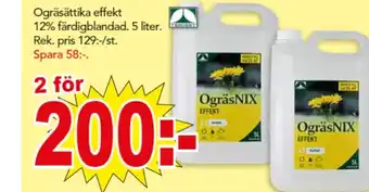 Bo Ohlsson Ogräsättika effekt 12% färdigblandad. 5 liter. erbjuda