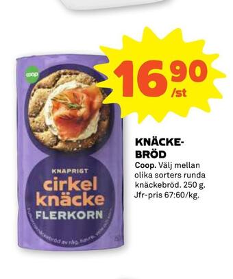 Stora Coop Knäckebröd erbjuda