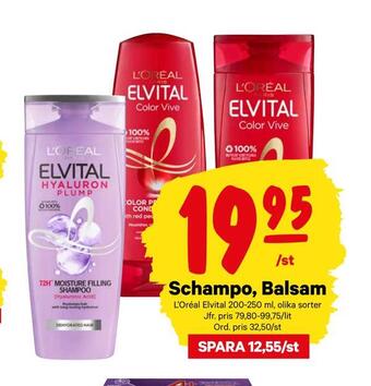 City Gross Schampo, balsam erbjuda