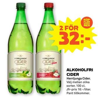 Stora Coop Alkoholfri cider erbjuda