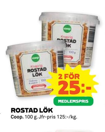 Stora Coop Rostad lök erbjuda