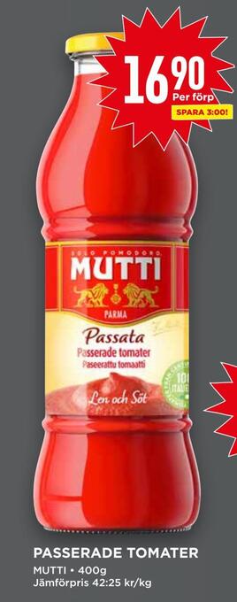 Willys Passerade tomater erbjuda
