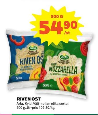 Stora Coop Riven ost erbjuda