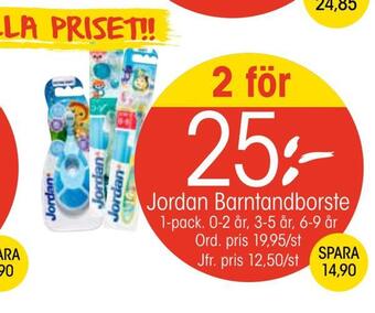 EKO Jordan barntandborste erbjuda