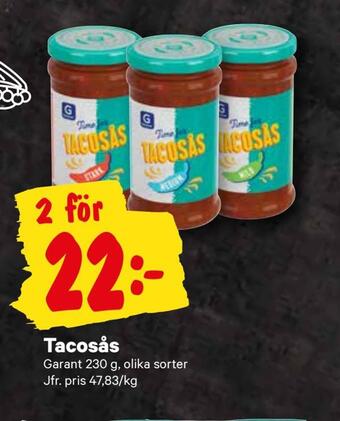 City Gross Tacosås erbjuda