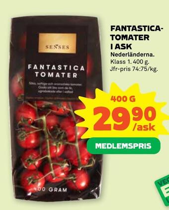 Stora Coop Fantastica tomater i ask erbjuda