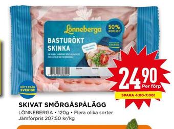 Willys Skivat smörgåspålägg erbjuda