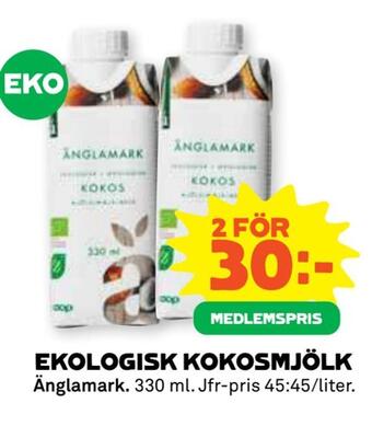 Stora Coop Ekologisk kokosmjölk erbjuda