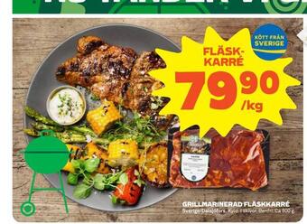 Stora Coop Grillmarinerad fläskkarré erbjuda