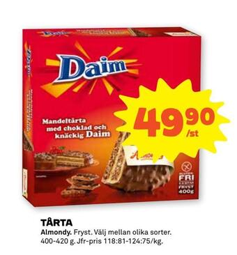 Stora Coop Tårta erbjuda