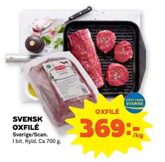 Stora Coop Svensk oxfilé erbjuda