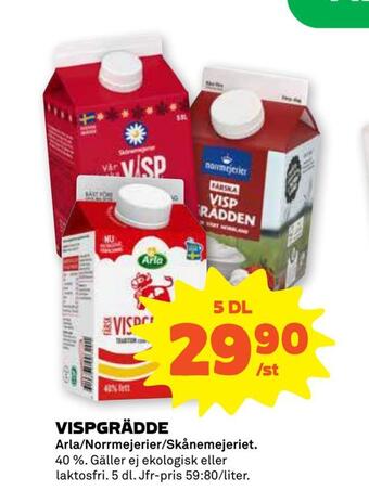 Stora Coop Vispgrädde erbjuda