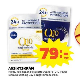 Stora Coop Ansiktskräm erbjuda