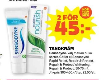 Stora Coop Tandkräm erbjuda