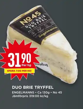 Willys Duo brie tryffel erbjuda