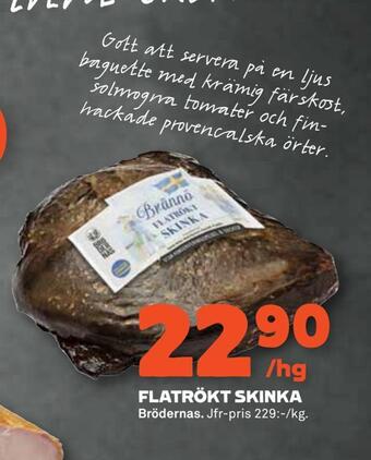 Stora Coop Flatrökt skinka erbjuda