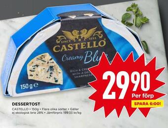 Willys Dessertost erbjuda