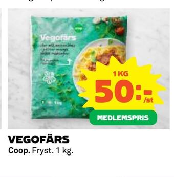 Coop Konsum Vegofärs erbjuda