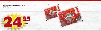 Nya Pulsen Barnens grillkorv erbjuda