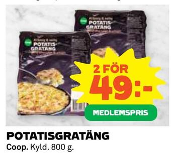 Coop Daglivs Potatisgratäng erbjuda