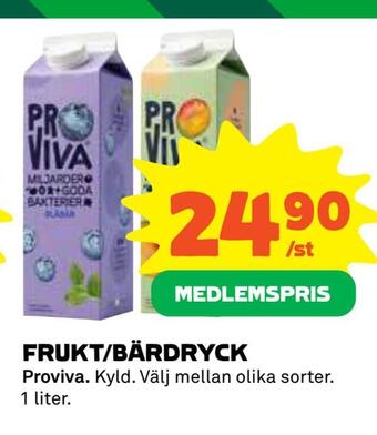 Frukt/bärdryck