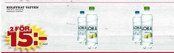 Nya Pulsen Kolsyrat vatten erbjuda