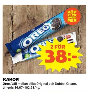 Coop Daglivs Kakor erbjuda