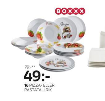 XXXLutz Pizza- eller pastatallrik erbjuda