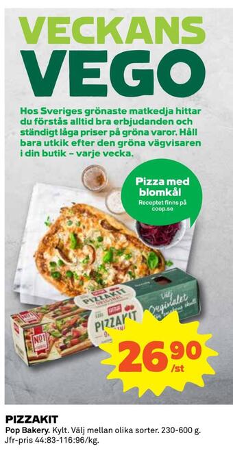 Coop Daglivs Pizzakit erbjuda
