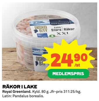 Coop Daglivs Räkor i lake erbjuda