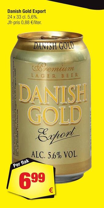 Calle Danish gold export erbjuda