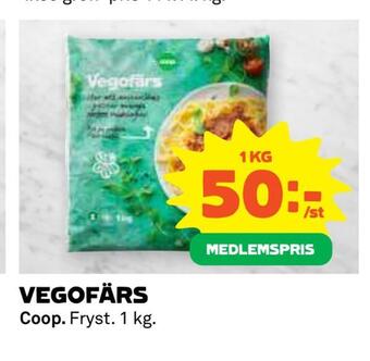 Coop Daglivs Vegofärs erbjuda