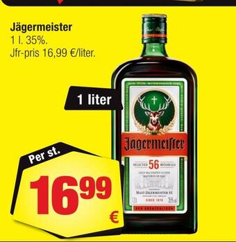 Calle Jägermeister erbjuda