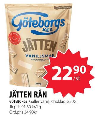 Handlar'n Jätten rån erbjuda
