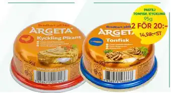 Abbe Market Pastej tonfisk/kyckling erbjuda