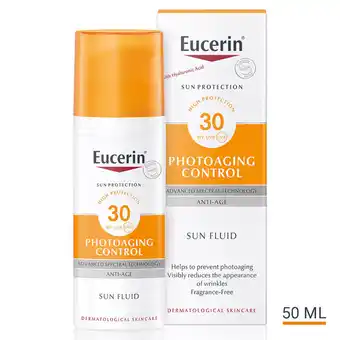 Apotek Hjärtat Eucerin photoaging control sun fluid spf30 50 ml erbjuda