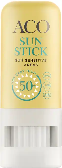 Apotek Hjärtat Aco sun stick spf50+ 8 g erbjuda