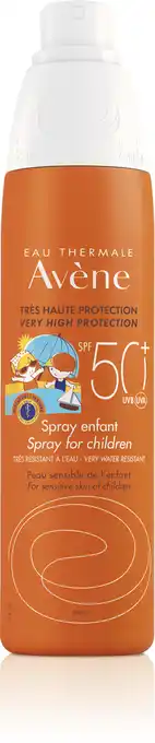 Avène spray 50+ for children solskydd för barn 200 ml