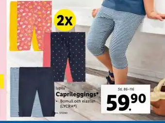 Lidl lupilu Caprileggings* erbjuda