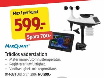 Jula Trådlös väderstation erbjuda